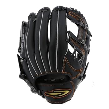 【美品】TIGORA　ファーストミット　右投げ用　軟式グローブ 　ブラック TIGORA ティゴラ 軟式用 オールラウンドタイプ 大人 一般